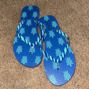 Vera Bradley Sea Turtle Flip Flops